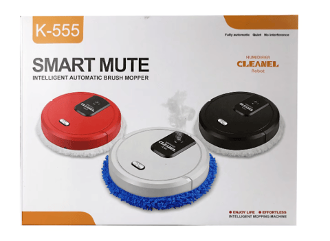 Aspirator Robot Smart Mute K555, Silențios, Curățare Automată