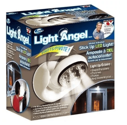 Bec LED Light Angel cu Senzor, Lumină Puternică