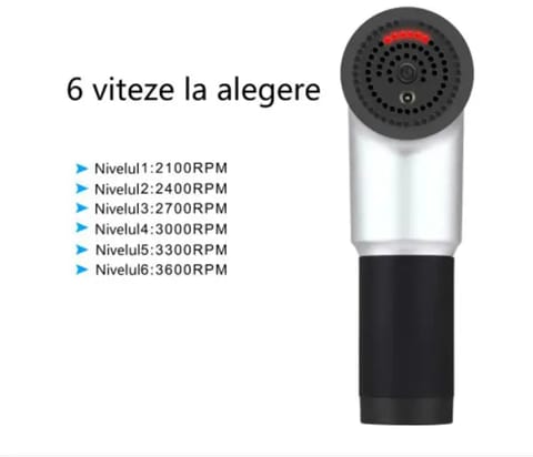 Aparat de Masaj Anticelulitic Relax & Tone cu 3 Capete Interschimbabile
