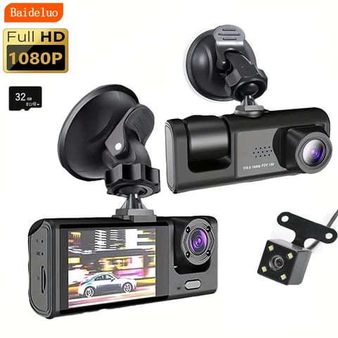 Cameră Auto DVR Compactă, Înregistrare în Buclă