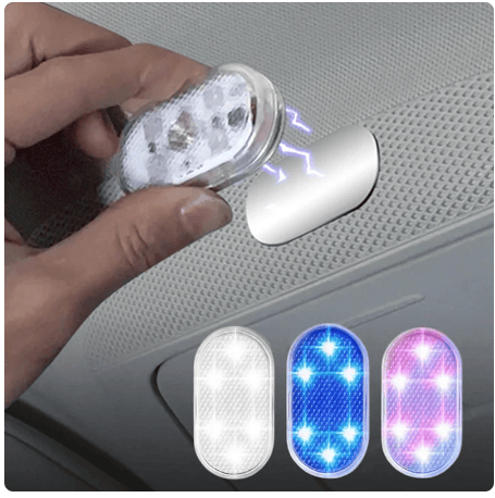 Lumină Ambientală RGB pentru Interiorul Mașinii, Controlată din Telefon