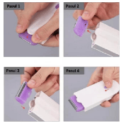 1+1 GRATIS: Epilator Electric Sensa Soft, Reîncărcabil USB, pentru Piele Fină