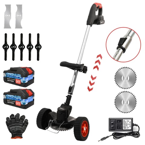Motocoasă Electrică Compactă cu Acumulator 12 V