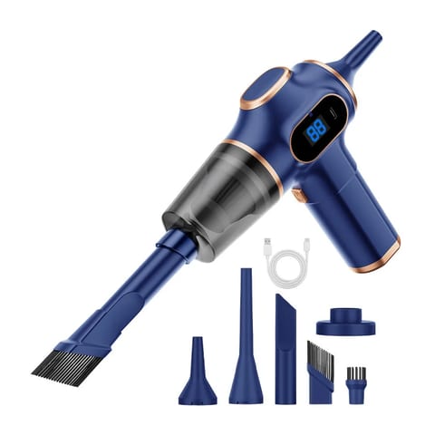 Aspirator Vertical Wireless 3 în 1, Reîncărcabil, Mov