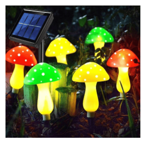Lampă Solară Decorativă Ciupercă, pentru Grădină