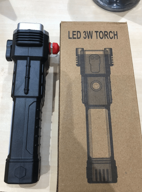 Lanternă LED 3 W Portabilă, Rezistentă