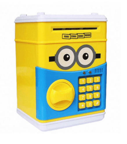 Pușculiță pentru Copii cu Personaje Minion, Panda și Hello Kitty
