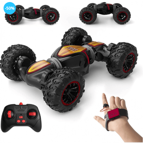 Mașinuță Cățărătoare cu Mănușă de Control, Rotire 360°