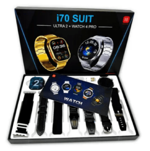 Ceas Inteligent Ultra I70, Ecran Mare, Apeluri și Sport