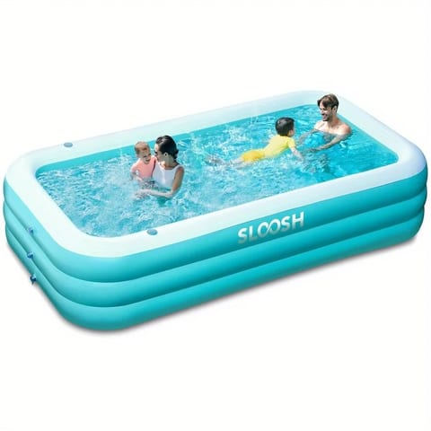 Piscină Gonflabilă 115 x 85 x 30 cm, PVC Gros, Montaj Rapid