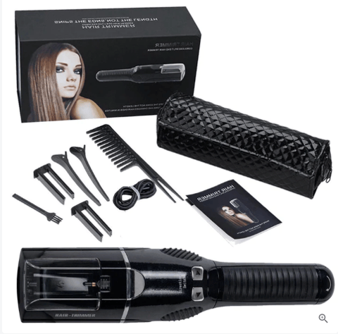 Aparat de Tuns Vârfuri Despicate cu Accesorii, pentru Păr Sănătos fără Salon
