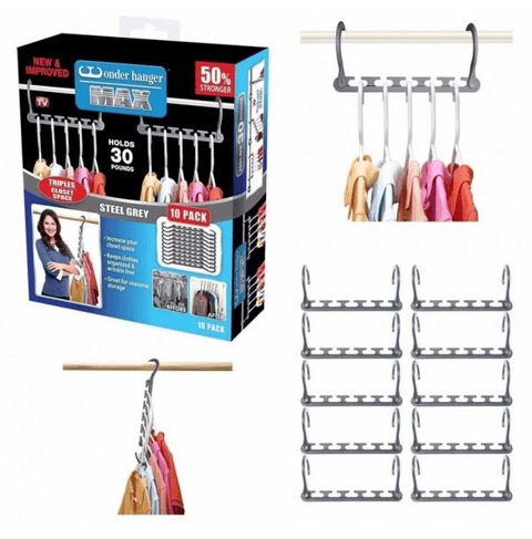 Organizator Umerașe Wonder Hanger Max, Economisește Spațiu în Dulap