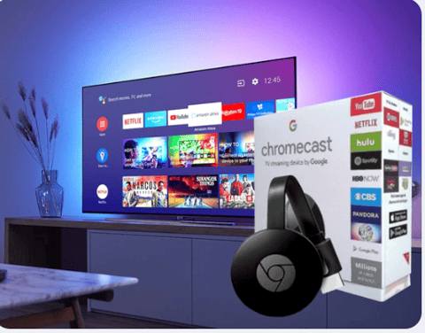 Adaptor Chromecast pentru TV, Transmiți de pe Telefon pe Televizor