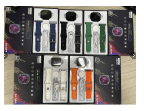 Ceas Inteligent S9 Ultra cu 2 Curele, Ecran Mare, Notificări și Sport