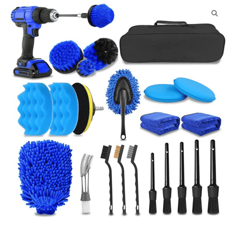 Trusă de Polish Auto cu Accesorii, Luciu Profesional Acasă