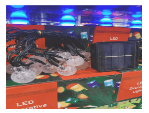 Instalație Solară Decorativă 7,5 m cu 50 LED-uri Colorate
