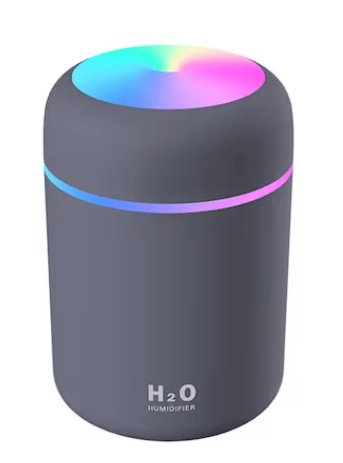 Umidificator Portabil H2O cu Lumini RGB și Difuzor de Arome