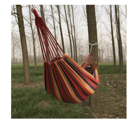 Hamac pentru Grădină și Camping 185 x 80 cm, Rezistent