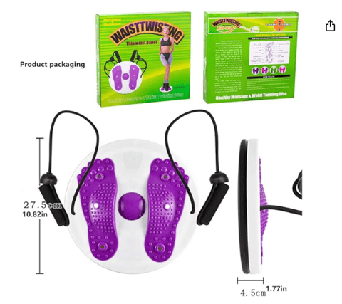 Disc Rotativ pentru Fitness, Tonifiere Talie și Abdomen