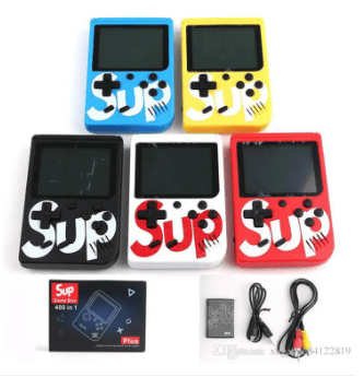 Mini Consolă de Jocuri SUP cu 400 de Jocuri Retro, Ecran 3 inch