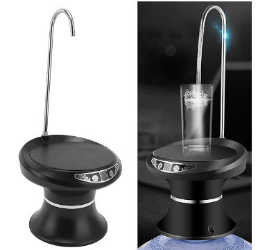 Dozator Electric de Apă pentru Bidon, Reîncărcabil USB