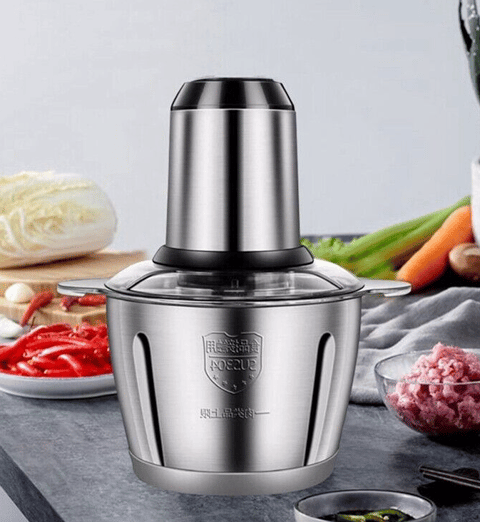 Blender pentru Alimente 2 L, Lame Inox, Tocare Rapidă