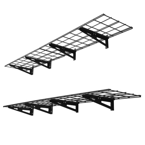 Suport Dublu pentru Haine Double Pole 150 x 120 x 45 cm, cu Raft Jos