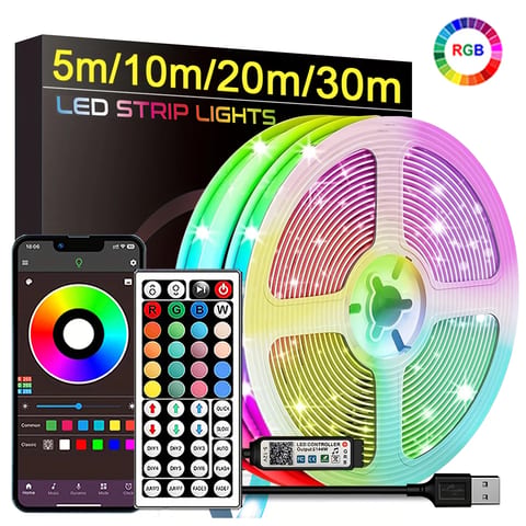 Bandă LED pentru Faruri Auto, Lumini de Zi, Montaj Adeziv
